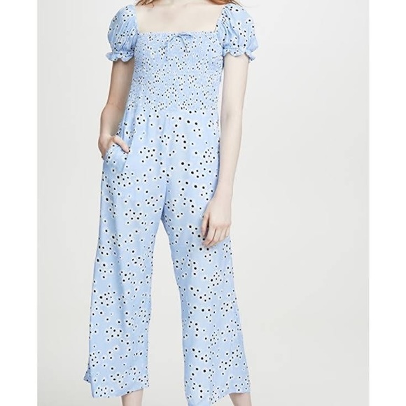 Faithfull the Brand Pants - Faithfull The Brand Della Jumpsuit in Riviera Essa Floral Size Small